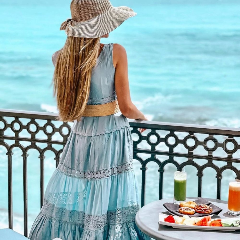 Blue Maxi Dress